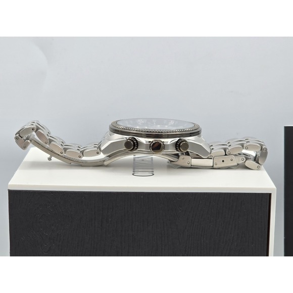 CITIZEN Collection Eco-Drive E820-R014803 Black Tachymeter Perpetual - NEEDS BAT - Picture 9 of 16